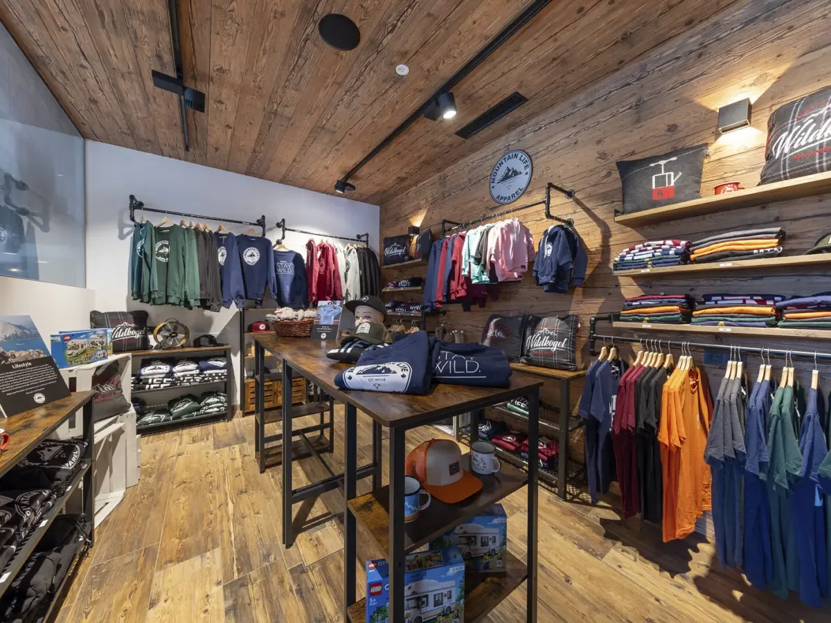 Der Shop im Chaletdorf